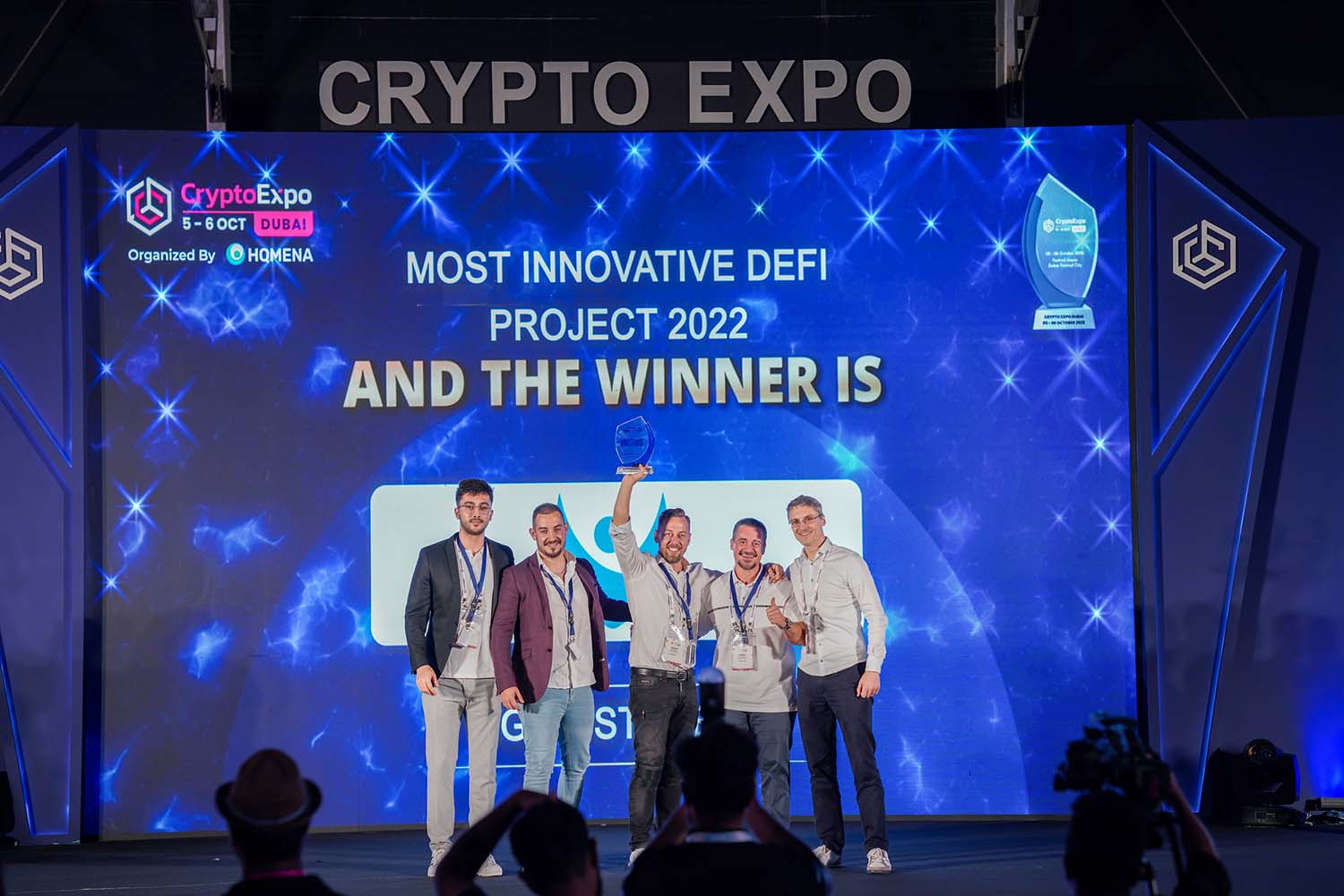 The most innovative DEFI project of 2022 award
